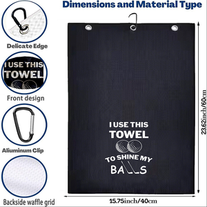 Toalla <span class=keywords><strong>de</strong></span> Golf con Diseño <span class=keywords><strong>de</strong></span> Piña, Toalla Deportiva <span class=keywords><strong>de</strong></span> Secado Rápido para <span class=keywords><strong>Hombre</strong></span> - Product Image 3