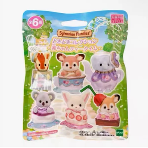 Cutie Collectibles <span class=keywords><strong>Sylvanian</strong></span> Families Tea Party Babies Blind Bag Animal Doll Surprise Blind Box Toy - Product Image 3