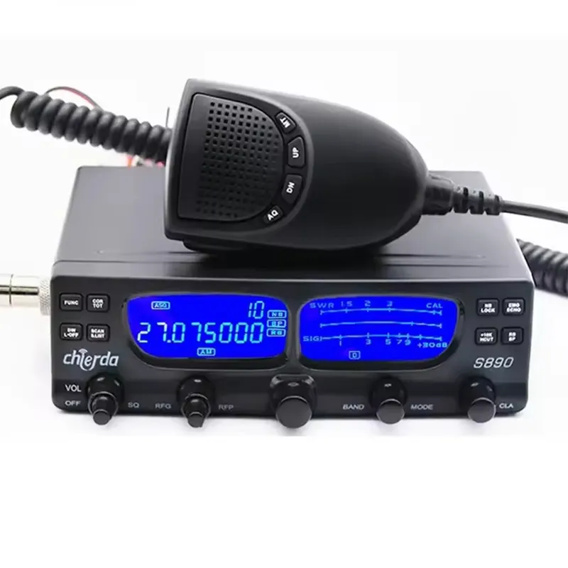 Starft S890 Transceptor móvel de 40 canais AM/FM/SSB LSB USB CB rádio de 10 metros