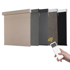 Persianas Enrollables Opacas Integradas Personalizadas SAMADHI, Control Remoto Eléctrico, Motorizadas, Resistentes al Viento, Día y Noche - Product Image 1