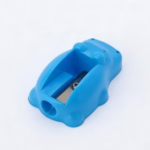 Taille-crayon manuel en plastique créatif en forme d'hippopotame, taille-crayon à un seul trou pour cadeaux - Product Image 2