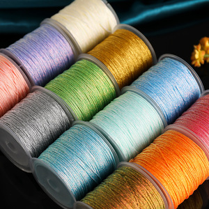 Chameleon Jade <b>Thread</b> 0.8mm Polyester Hand Woven <b>Thread</b> For DIY Pendant Making Accessory String Small Size <b>Beading</b> Supplies - Product Image 4