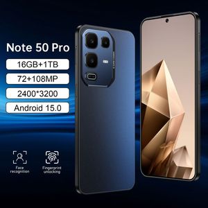 สมาร์ทโฟน 5G รุ่น Note 50 รองรับซิมคู่ ระบบปฏิบัติการแอนดรอยด์ หน่วยความจำ <span class=keywords><strong>16</strong></span>+1TB โทรศัพท์มือถือ ซีพียู Deca Core โทรศัพท์มือถือ 5G - Product Image 1