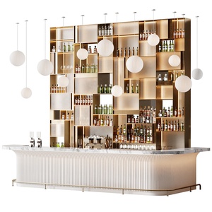Pianificazione del Layout 3D personalizzata del servizio di progettazione di Bar commerciale professionale per il ristorante e il Club dell'hotel - Product Image 1