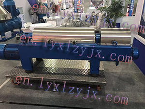 Pemisah ekstraksi jus desain Horizontal sekrup pengolahan buah sentrifugal - Product Image 6