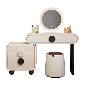 <span class=keywords><strong>Commode</strong></span> de style crème moderne, petite <span class=keywords><strong>commode</strong></span> pour chambre à coucher, <span class=keywords><strong>commode</strong></span> en bois massif pour chambre à coucher avec pied de lit rétractable - Product Image 5