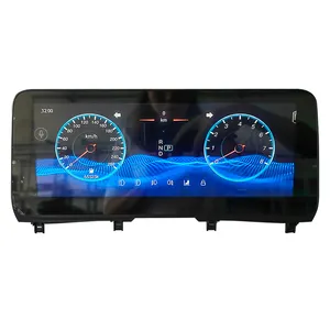 เครื่องเล่นมัลติมีเดียสำหรับรถยนต์ระบบนำทาง GPS แบบ BT 4 + 64GB Android 13 12.3นิ้ว OS สำหรับรถยนต์ Lexus RX 2020-2022 CarPlay 4G BT - Product Image 1