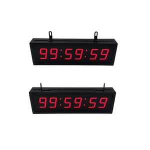 <span class=keywords><strong>Chronomètre</strong></span> numérique portable à affichage double face à <span class=keywords><strong>4</strong></span> chiffres avec télécommande, rechargeable, avec compte à rebours - Product Image 3