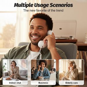 <span class=keywords><strong>Retro</strong></span> điện thoại cầm tay 2026 Cổ Điển <span class=keywords><strong>Retro</strong></span> điện thoại cầm tay có dây điện thoại cố định xử lý <span class=keywords><strong>Receiver</strong></span> cho di động di động video - Product Image 6