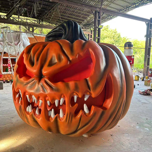 <span class=keywords><strong>Calabaza</strong></span> Gigante <span class=keywords><strong>de</strong></span> Resina para Decoración <span class=keywords><strong>de</strong></span> Halloween, Accesorios para Fotos Navideñas - Product Image 3