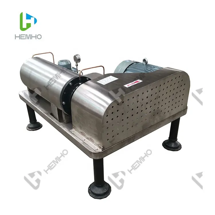 High Speed Continuous Oil Water Separator Laboratory Small Scale Centrifugation Decanter Centrifuge