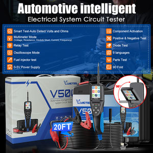 VDIAGTOOL V500 Fahrzeug kreis prüfgerät Injektor <span class=keywords><strong>test</strong></span> 0,1 V ~ 100V Stromkreis sonden satz Diagnose werkzeuge für elektrische Systeme für Kraftfahrzeuge - Product Image 3