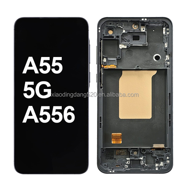 OLED A556 Tela Pantalla Touch Screen Digitizer Assembly Replacement for A55 5G 6.6" 1080X2340 Pixels 1 Year Warranty