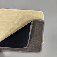 Tissu de moquette textile d'intérieur personnalisé 280 g/m² – Matériau en lin multi-usages résistant à l'usure pour salon, couloir et chambre d'amis
