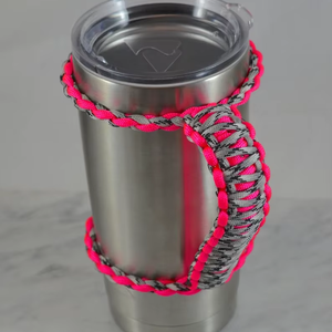 Botella hecha a mano al por mayor ASA tejida soporte de mano portátil empuñadura de viaje 20oz 30oz asas de <span class=keywords><strong>taza</strong></span> - Product Image 1