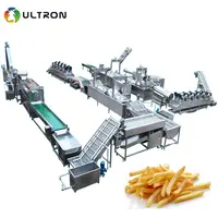 Automatic Potato Crisp Chips, Frying Production Line