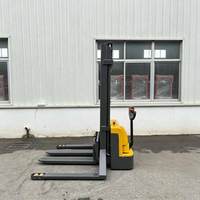 Chariot élévateur électrique 1,5 tonne, silencieux, alimenté par batterie, certifié CE, pour centre de distribution de livres