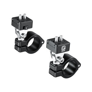 Projecteur LED de moto haute luminosité lumière externe bicolore intégrée avec support en aluminium à démontage rapide nouveau modèle - Product Image 5