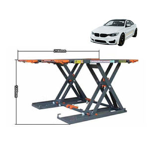पोर्टेबल मध्य वृद्धि हाइड्रोलिक कैंची कार लिफ्ट 1200Mm ऊंचाई कार की मरम्मत बिंदु का उपयोग बिजली के ऑटो कार लिफ्टों - Product Image 5