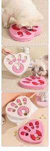 Jouet interactif élégant de recherche de <span class=keywords><strong>cache</strong></span>-<span class=keywords><strong>cache</strong></span> pour chien IQ Puzzle Jouets interactifs de mouvement pour animaux de compagnie Jouet de puzzle en forme de coeur pour animaux de compagnie - Product Image 6