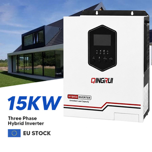 ระบบไฮบริดพลังงานแสงอาทิตย์แบบเฟสเดียว 3kw 5kw 6kw 8kw 10kw 12kw 48V 24V พร้อมตัวควบคุมการชาร์จ MPPT HG Solar Hybrid 5kw 450v ออนไลน์ - Product Image 1
