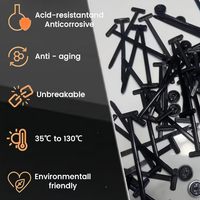 150 attaches de câble universelles en nylon pour voiture, nouvelles pinces de fixation pour l'automobile, réparation automobile quotidienne