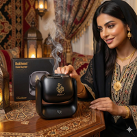 Brûleur d'encens électronique en promotion, diffuseur d'encens rotatif sans fil rechargeable du Moyen-Orient avec batterie
