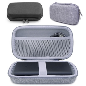 กระเป๋าเก็บอุปกรณ์ชาร์จ พาวเวอร์แบงค์ เคสเทค <span class=keywords><strong>EVA</strong></span> แข็งแรง กันน้ำ ซิปปิด สำหรับอุปกรณ์อิเล็กทรอนิกส์ พกพาสะดวกสำหรับการเดินทาง - Product Image 2