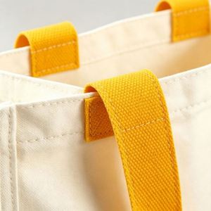 Bolsa de Tela de Algodón Personalizada, 12oz, Resistente, Tamaño Mediano, Patrón Geométrico, para Impresión de Logotipos, Regalos para Tiendas Minoristas - Product Image 3