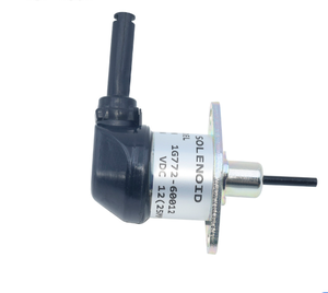 1G772-60012 3879886 387-9886 Électrovanne d'arrêt de moteur diesel adaptée aux modèles Kubota 12V, électrovanne de coupure de carburant V3300 V3600 - Product Image 2