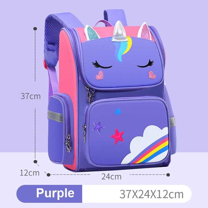 Girls Preschool Backpack - Waterproof Bookbag For Ages 3-6, Lightweight With Padded Straps