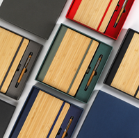 LT Wholesale Carnet A5 personnalisé A901 e-friendly Carnet FSC papier couverture bambou avec logo