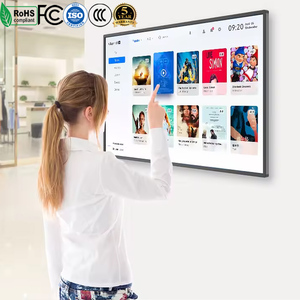 Wall Mounted Interactive Advertising <strong>Display</strong> Window 21 to 98 Inch <strong>LCD</strong> <strong>Monitors</strong> Kiosk <strong>USB</strong> &amp; Serial Interface Digital Signage - Product Image 1