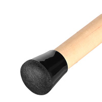 Protège-pieds de chaise noirs durables, anti-rayures, antidérapants, pour sols en bois et carrelage