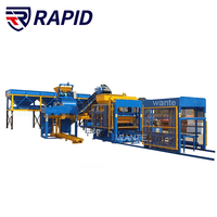 Machine à fabriquer des briques automatique avec système d'huile hydraulique QT6A-15, équipement pour la fabrication de blocs de béton pour briques creuses et pavés.