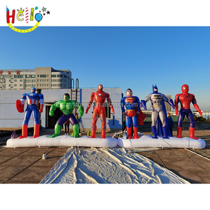 Super-héros gonflables de dessin animé pour la décoration de fête à thème - Product Image 5