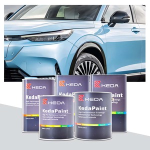 Peinture automobile bleu argenté métallisé, peinture automobile, couleur automobile, fournitures de carrosserie et de peinture automobile - Product Image 5