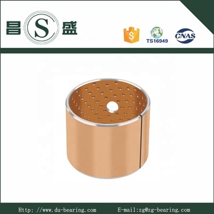 <span class=keywords><strong>OEM</strong></span>, 20 лет, втулка для автозапчастей, стальная бронзовая биметаллическая втулка для подшипника шасси с листовой пружиной - Product Image 4