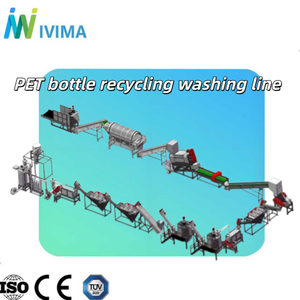 Ligne automatique de tri et de lavage de bouteilles PET avec système de convoyage - Product Image 1