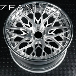 Cerchi in Lega Forgiati Lucidati a Spazzola Concavi Profondi 24 26 Pollici <span class=keywords><strong>15</strong></span> 18 per Auto 5x114.3 5x130 6x139.7 per AUDI R8 Urus - Product Image 2