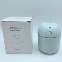 Machine de diffuseur de parfum d'aromathérapie lumière LED mini humidificateur à flamme d'air pour la maison