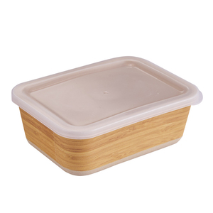 Boîte à lunch <span class=keywords><strong>écologique</strong></span> en plastique RPET de haute qualité, à base d'amidon de maïs - Product Image 4