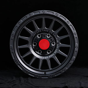 Jantes forgées tout-terrain personnalisées de 17, 18 et 20 pouces, 6x139.7 6x135, multi-branches, noires, pour Toyota Land Cruiser LC300 LC200 Lexus GX - Product Image 1