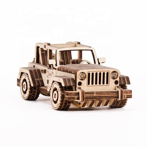 Nuovo Design MDF-friendly <span class=keywords><strong>Puzzle</strong></span> in legno 3d fai da te MDF materiali amichevole <span class=keywords><strong>auto</strong></span> 3d <span class=keywords><strong>auto</strong></span> <span class=keywords><strong>Puzzle</strong></span> in legno per adulti - Product Image 3