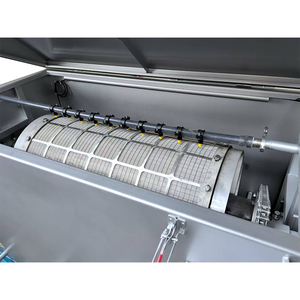 Moteur de filtre à tambour à haute capacité à lavage automatique contrôlé par PLC pour système d'aquaculture à circulation terrestre, bassin à koïs et ferme piscicole - Product Image 4