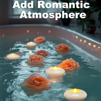 Bougies LED flottantes activées par l'eau, lumières de piscine sans flamme avec interrupteur à capteur automatique pour centre de table de mariage, vase, décoration de bain