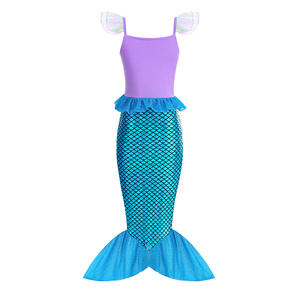 Disfraz de Sirena para Niñas, Disfraz de <span class=keywords><strong>Princesa</strong></span> <span class=keywords><strong>Ariel</strong></span> para Fiesta de Cumpleaños, Disfraz de <span class=keywords><strong>la</strong></span> <span class=keywords><strong>Sirenita</strong></span> para Niños - Product Image 3