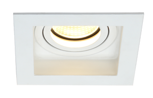 Applique encastrée carrée à LED réglable, cadre en aluminium, luminaires de plafond encastrés, support GU10, anneau de montage carré EvoliteLL <span class=keywords><strong>SQ1</strong></span> - Product Image 6