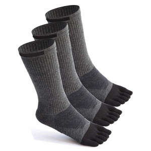 5 Toes Crew Chaussettes de course en coton Athles - Product Image 2
