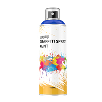 Peinture en aérosol graffiti personnalisée de marque, multicolore, de qualité supérieure, pour artistes, art urbain et fresques graffiti